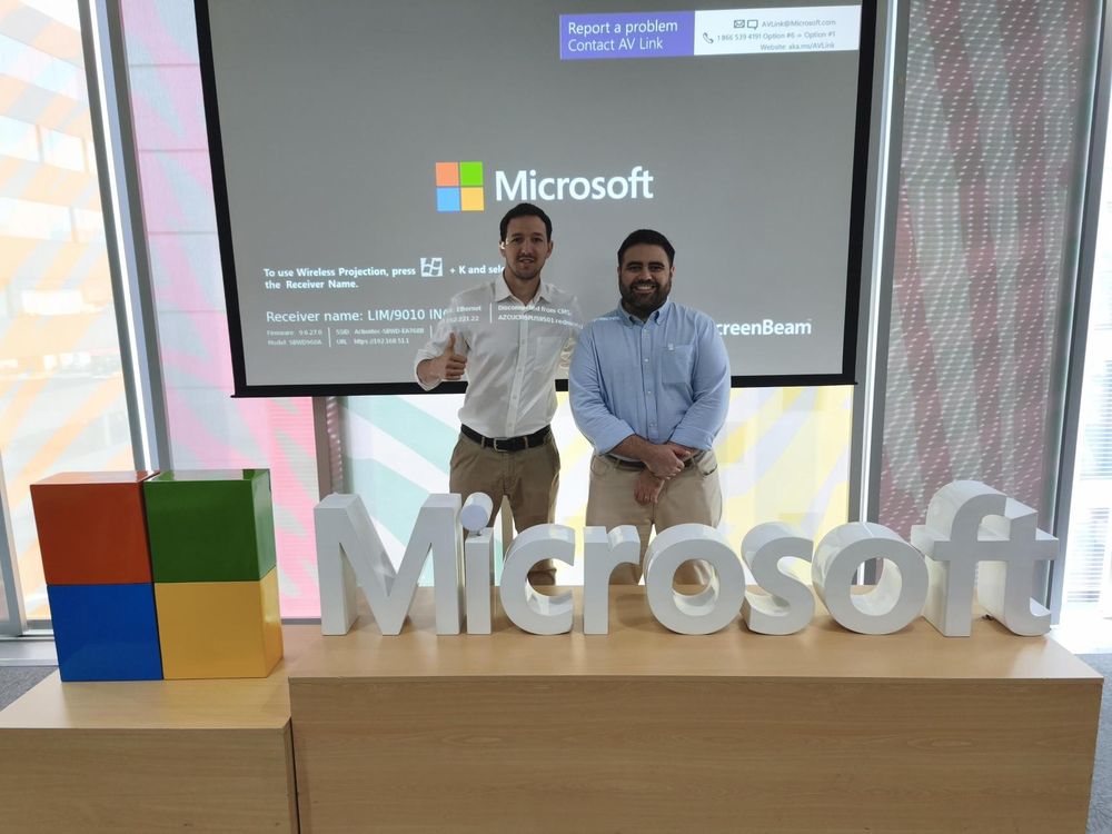 Relatores de W-IT en las oficinas de Microsoft